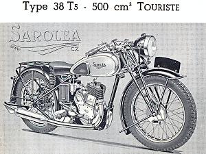 Saroléa 38T, 500 SV, 1938